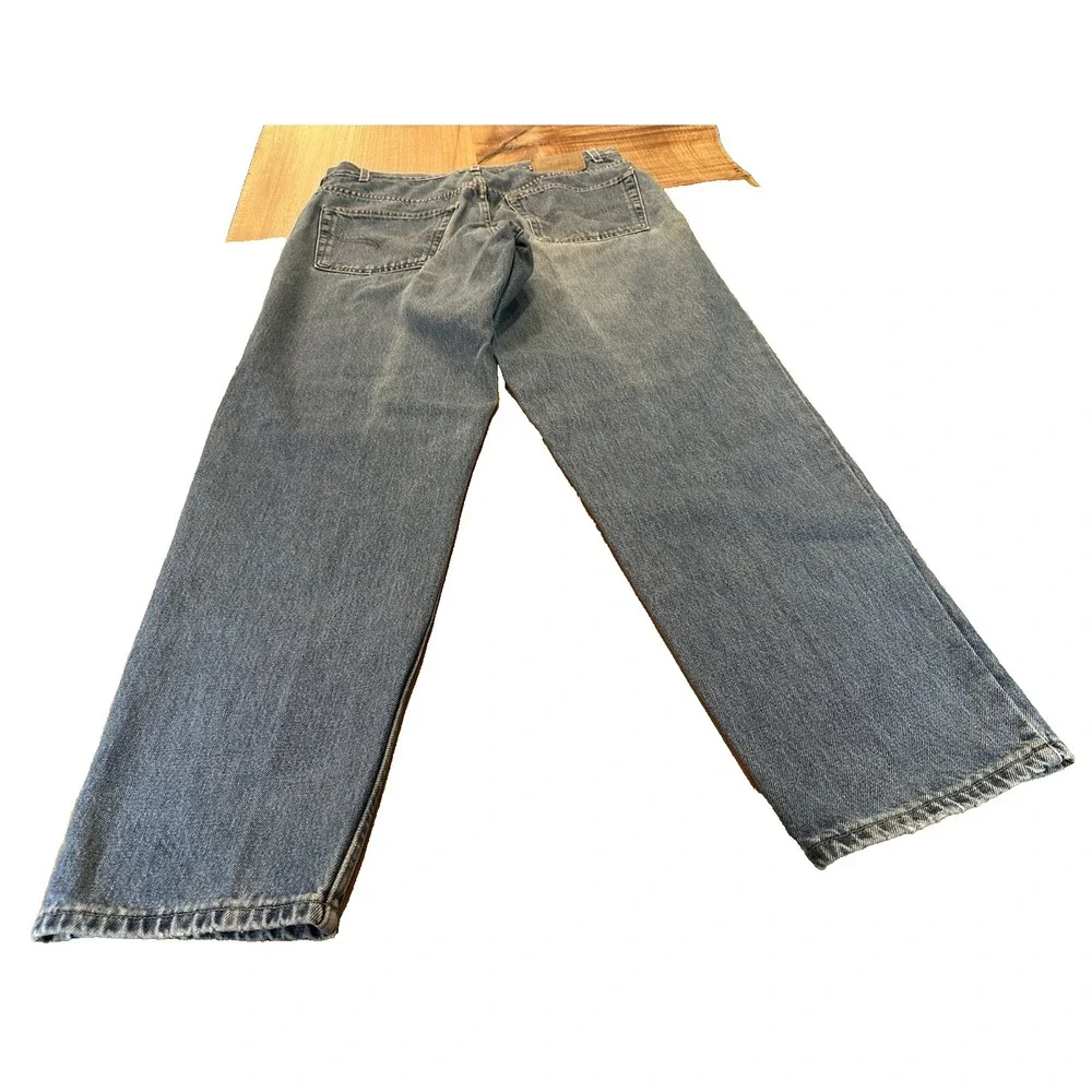 Vintage Levi's 560 Jeans Y2K 90s Loose Fit Tapered Leg Blue Denim Size 40x32
